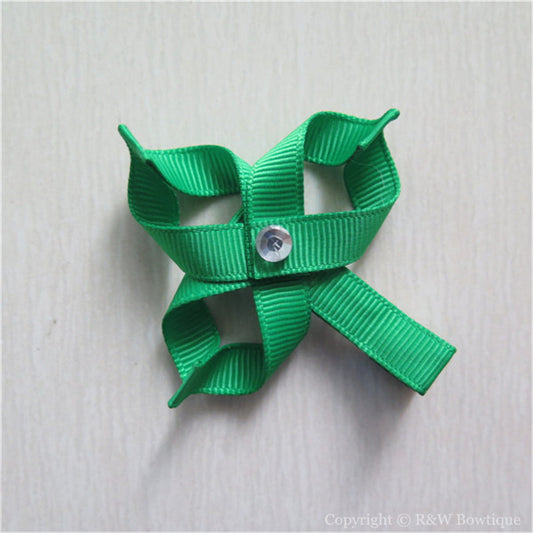 Shamrock #A Sculptured Hair Clip