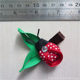 Ladybug #F Sculptured Hair Clip