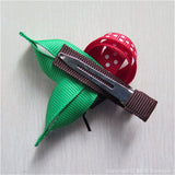 Ladybug #F Sculptured Hair Clip