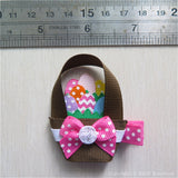 Easter Basket #D Sculptured Hair Clip