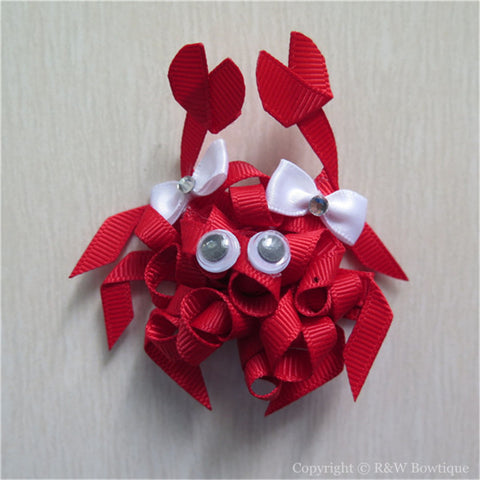 Crab #B Sculptured Hair Clip