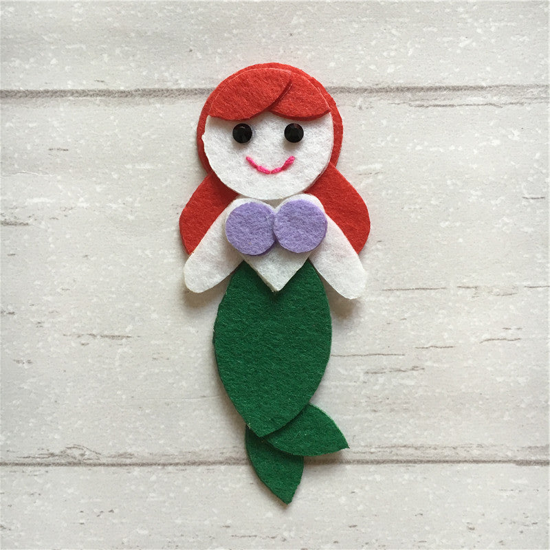 - Felt Princess Ariel