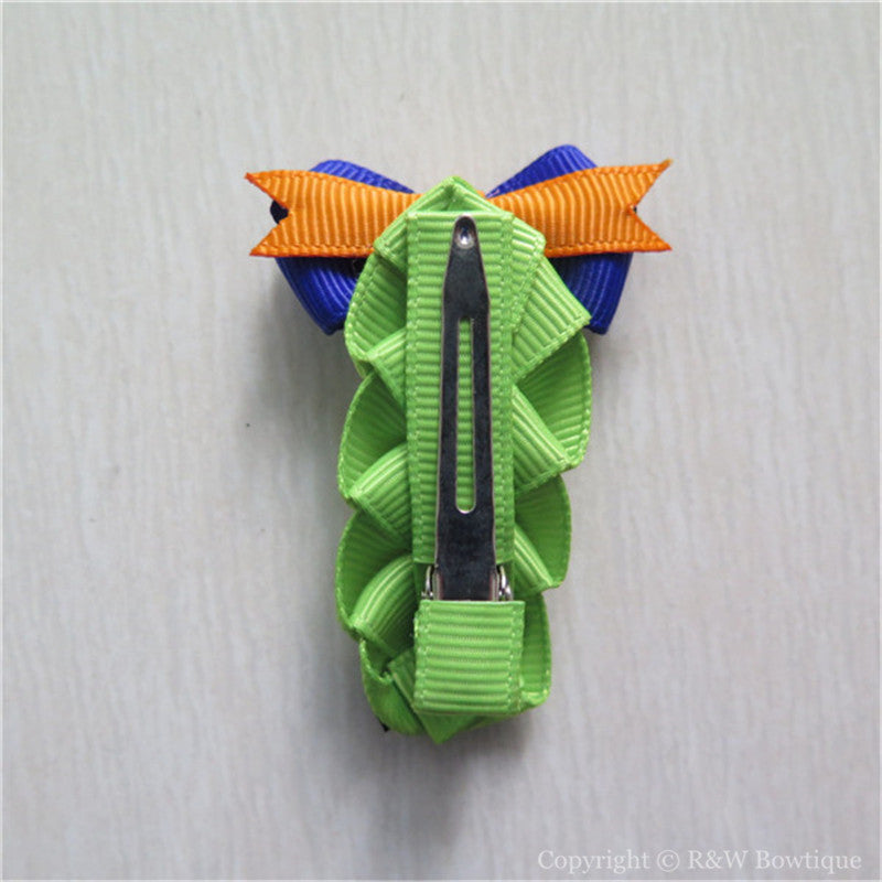 Crocodile #C Sculptured Hair Clip