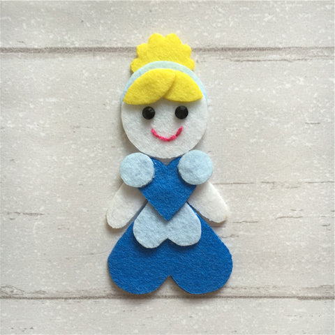 - Felt Princess Cinderella