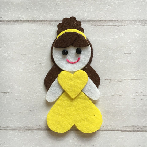 - Felt Princess Belle