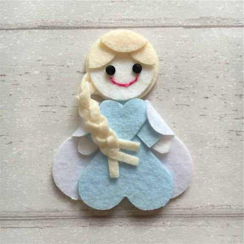 - Felt Princess Elsa