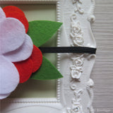 Pumpkin Patch Felt Flower Crown Headband
