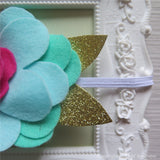 Virginia Felt Flower Crown Headband