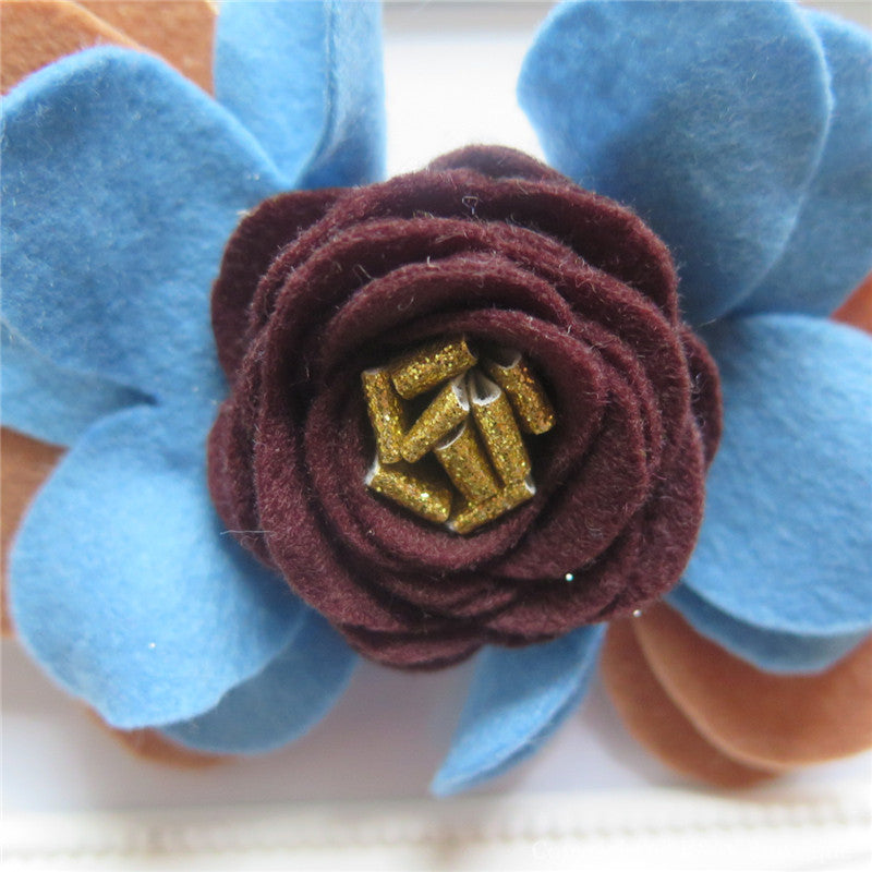 Disney Princess Pocahontas Inspired Felt Flower Crown Headband