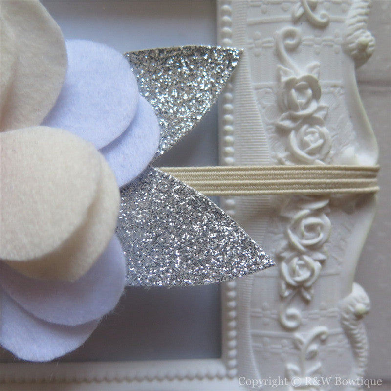 Lili Felt Flower Crown Headband