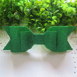Emerald Shimmery Oversize Hair Bow