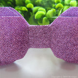 Lilac Shimmery Oversize Hair Bow