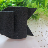 Black Shimmery Oversize Hair Bow