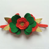 Christmas #A Felt Flower Crown Headband