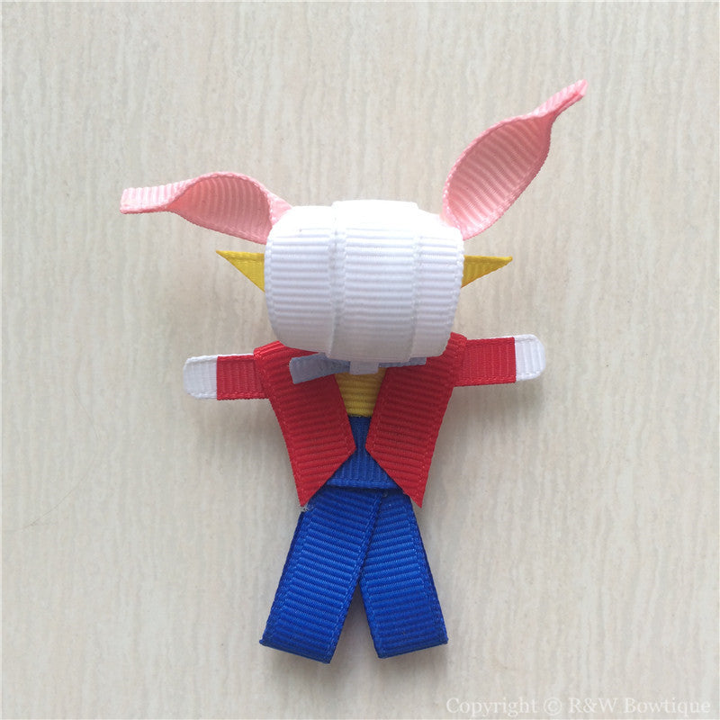Rabbit Sculptured Hair Clip