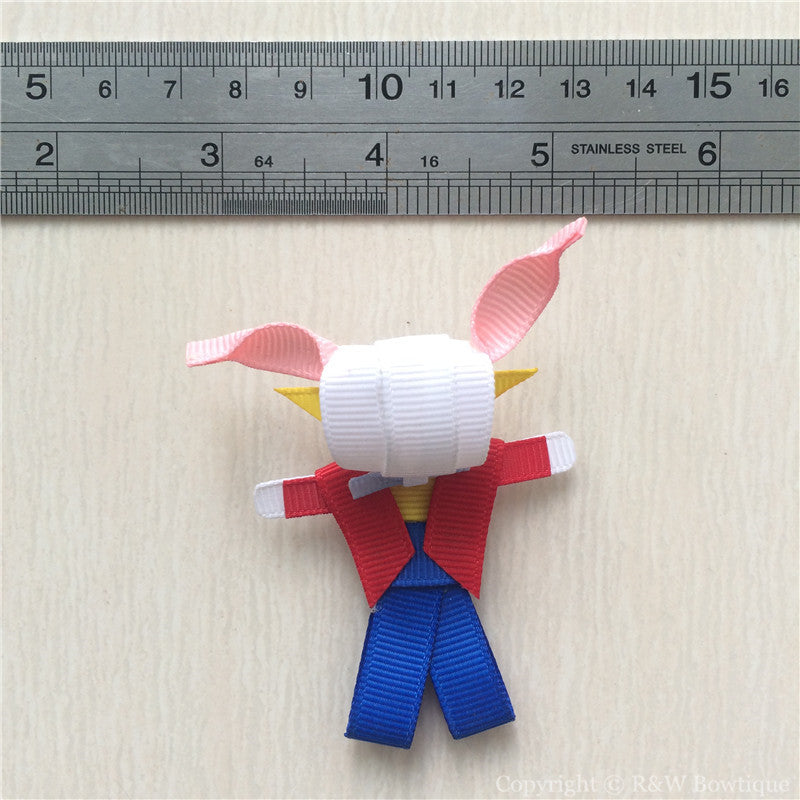 Rabbit Sculptured Hair Clip