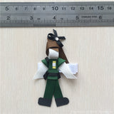 Border Patrol Sculptured Hair Clip