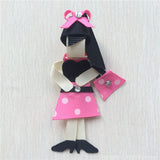 Minnie Girls Sculptured Hair Clip