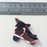 Horse #E Sculptured Hair Clip