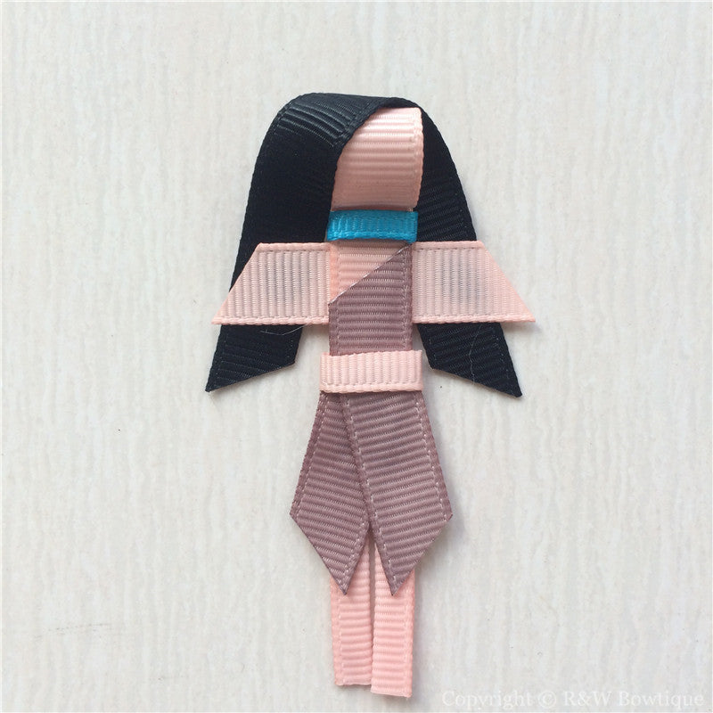 Princess Pocahontas #C Sculptured Hair Clip