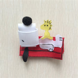 Snoopy #A Sculptured Hair Clip