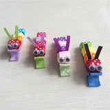 Caterpillars #B Sculptured Hair Clip