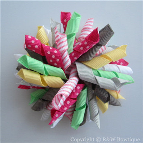 Merry and Bright Korker Hair Bow