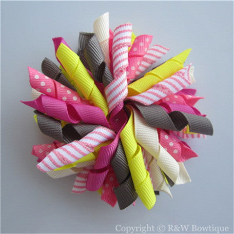 Snow Sports Korker Hair Bow