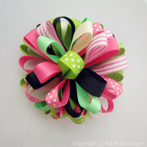 Spring Preview Loopy Hair Bow