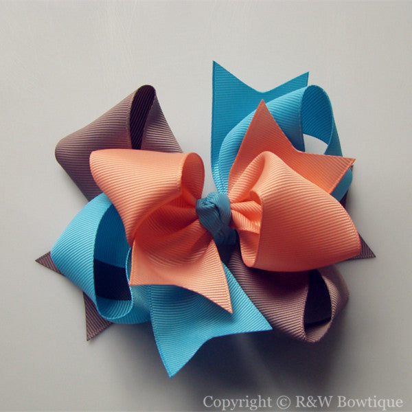 TB005 Large Twisted Boutique Bow