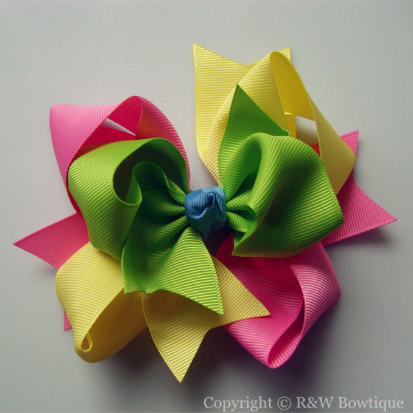 TB009 Large Twisted Boutique Bow