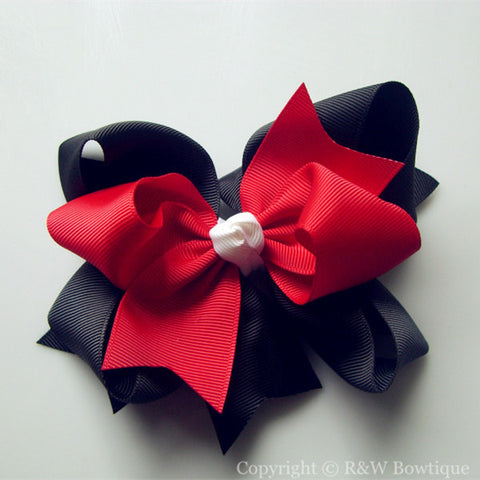 TB014 Large Twisted Boutique Hair Bow