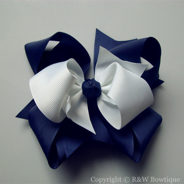 TB026 Large Twisted Boutique Hair Bow