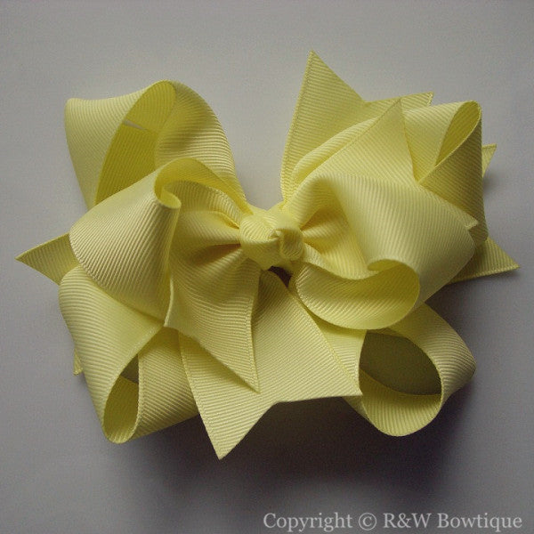 TB031 Large Twisted Boutique Hair Bow
