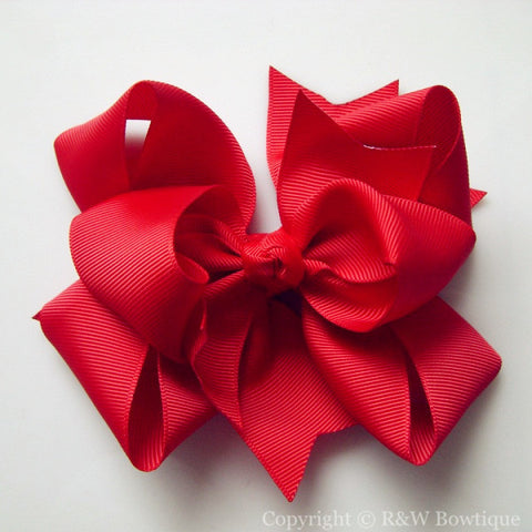 TB034 Large Twisted Boutique Hair Bow