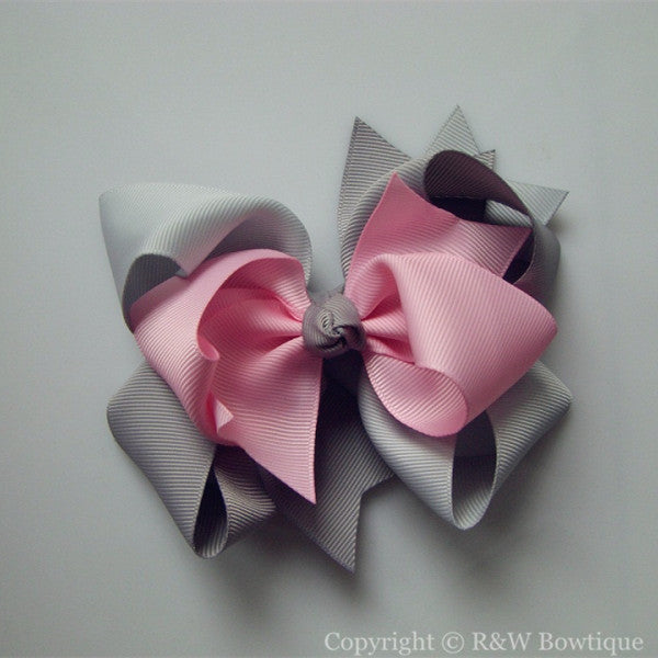 TB045 Large Twisted Boutique Hair Bow