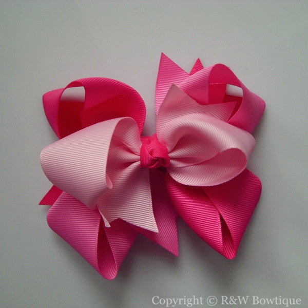 TB050 Large Twisted Boutique Hair Bow