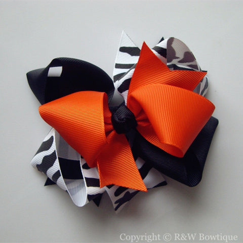 TB052 Large Twisted Boutique Hair Bow