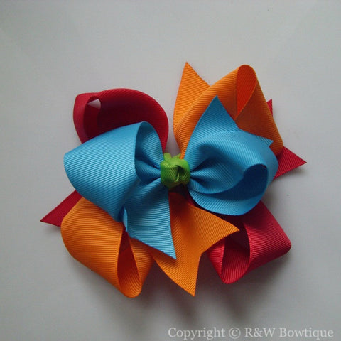 TB059 Large Twisted Boutique Hair Bow