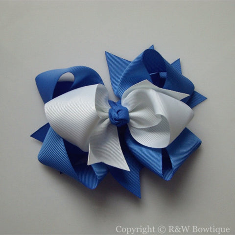 TB062 Large Twisted Boutique Hair Bow