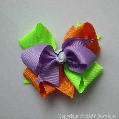 TB064 Large Twisted Boutique Hair Bow